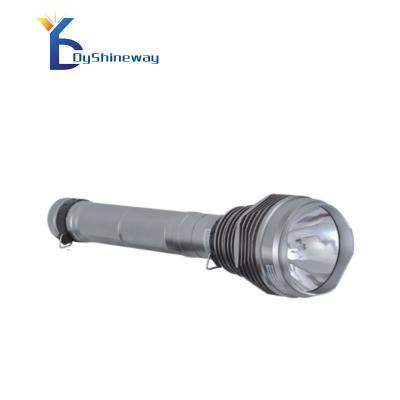 China Camping Handheld Outdoor Rechargeable Projector HID Xenon Camping Flashlight for sale