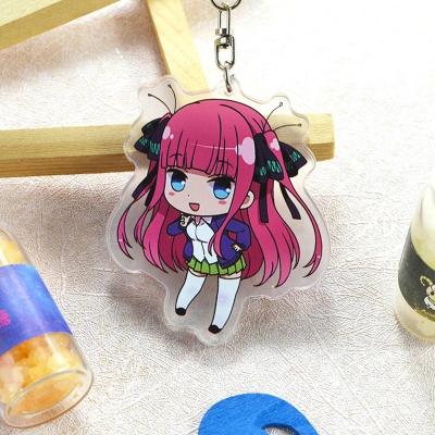 China Gift Custom Your Own Acrylic Key Chain Charms Clear No MOQ for sale