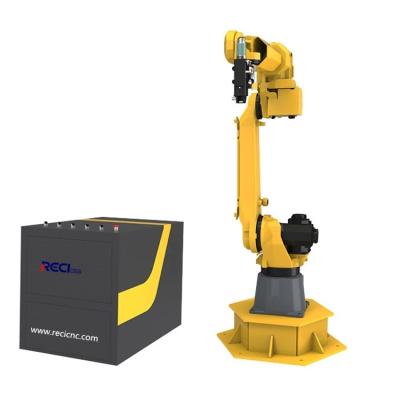 China Industrial Construction Material Stores 5KG 6KG Payload 6 Axis Robotic Arm For Welding Cutting Painting And Palletizing for sale