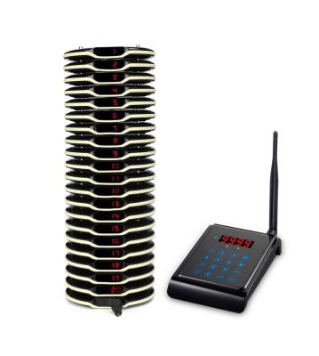 China Sound& flash& buzzer 2021 popular high quality hot selling restaurant guest bar wireless smart beeper for sale