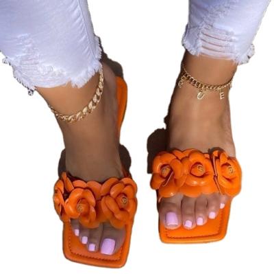 China Fashion Trend Summer High Quality Comfortable Flat Sandals Adjust Toe Flat Slippers For Women and Ladies for sale