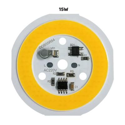 Cina la pannocchia di CA di 15w 220v ha condotto la materia prima Chip For principale Driverless E27 A60 A70 A80 in vendita