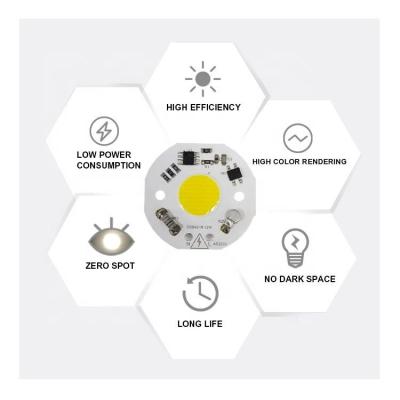 중국 전압 220V 현명한 led 모듈 열 저항 Cob 램프 비즈 판매용