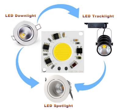 China Lichte het Uitzenden Oppervlakte Chip Cob Led High Power 20w 30w voor Vleklicht Te koop