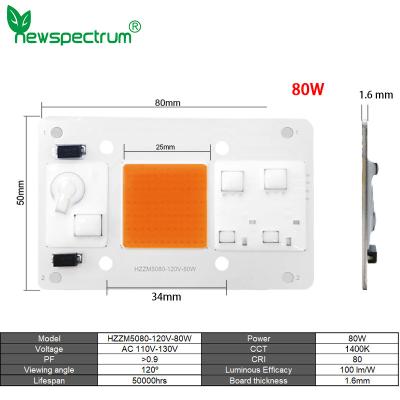 China a espiga do poder superior de 110V Solderless conduziu a eficiência 80W luminosa alta à venda