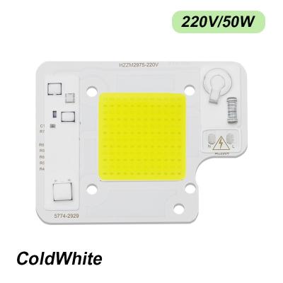 Cina Pannocchia principale bianca fredda 50w Flip Chip Cob Led coerente affidabile in vendita