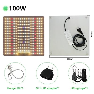 Chine 100W commutateur de commande LED carte quantique alliage d'aluminium LED lumière de croissance à vendre