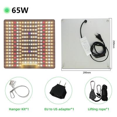 Chine La LED élèvent le plein spectre léger Samsung LM281B 65W élèvent des lumières pour des fleurs d'usines d'intérieur qu'hydroponiques élèvent la phyto lampe de tente à vendre