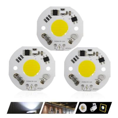 China angepasste COB Smart LED-Modul 12W Fahrerfrei Linear für Scheinwerfer zu verkaufen