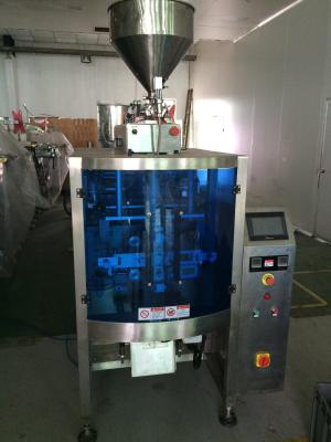 China Body Cream Paste Packing Machine , Plastic Pouch Paste Packing Machine for sale