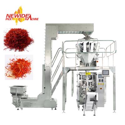 China De multifunctionele Automatische Verticale Machine van de Saffraanverpakking met Multihead-Weger Te koop