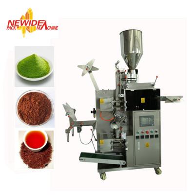 China Vertical Small Sachet Green / Black Tea Powder Tea Bag Packing Machine for sale