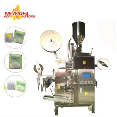 China VFFS Tea Bag Packing Machine , Inner And Outer Buckwheat Tea Bag Filling Machine for sale