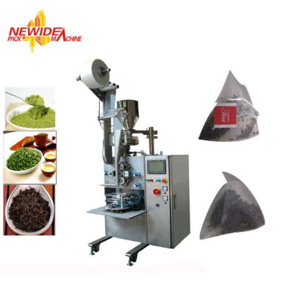 China Automatic Ultrasonic Sealing Biodegradable Pyramid Tea Bag Packing Machine for sale