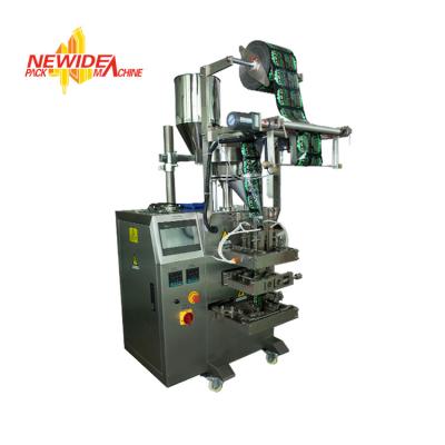 China Vertical 4 Side Sealing 5-300ml Coffee Packaging Machine With Volumetric Cup for sale