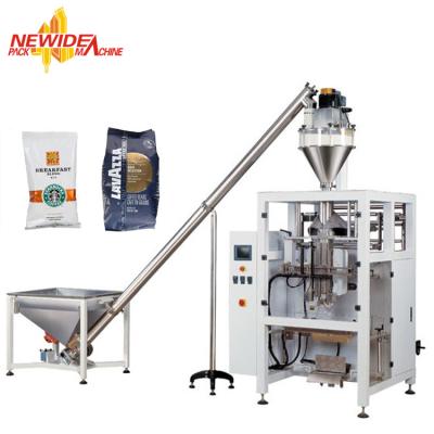 China Full Automatic Powder Coffee Packaging Machine With PLC Program Control for sale