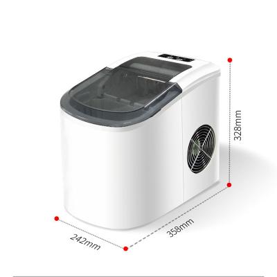 China Outdoor Automatic Portable 9 Electric Ice Cube Maker 8 Minute Household Small Ice Maker Perfect For Water Bottles for sale