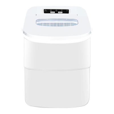 China New Outdoor HOT White Color Compact Design Portable Home Use Mini Ice Maker Making Machine With High Quality Energy Saving for sale