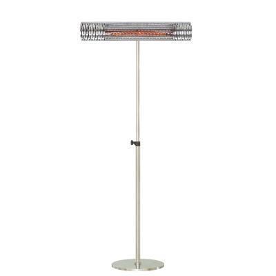 China New Design Fashionable Outdoor Carbon Fiber Electric Standing Patio Heater Lamp for sale