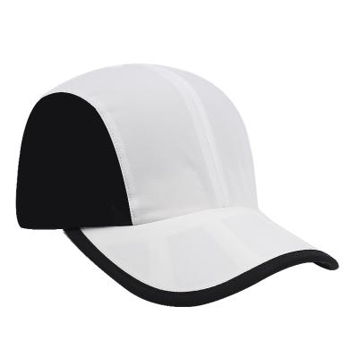 China COMMON color elastic black and white summer gorras quick dry baseball caps for sale