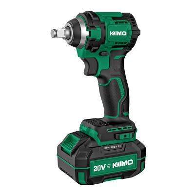 China kimo cordless wrench 18v brushless wrench tool power 1300mA-2000mA for sale