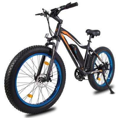 China Standard Most Attractive Aluminum Alloy Frame Fat Bike Beach Ebike 26 Inch Cruiser Electric Bike 48v Fatbike for sale