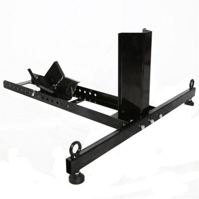 China Motorcycle Parking 1800 Pound Adjustable Wedge Wheel Stand Support Powder Coated for sale