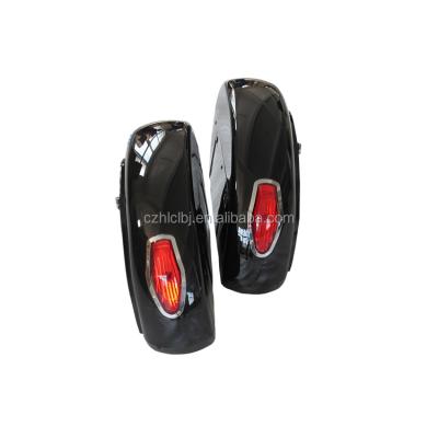 China ABS LN Saddlebags For Motorcycle Motorcycle Side Light Box For Wholesale for sale