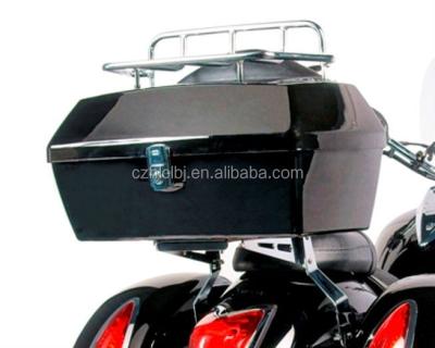 China Rear Tail Luggage Motorcycle Trunk Tail Box Luggage Case With Upper Backrest And Rack Tail Light For Suzuki for sale