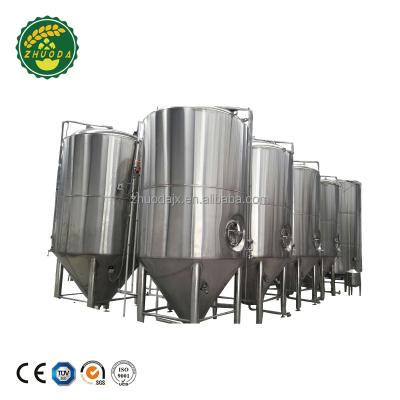 China 3000-5000 Liter Fermentation Tank Stainless or Red Copper Beer Fermenter for sale