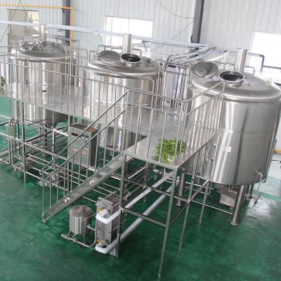 China Hotels Large Beer Plant Machine 1000l 2000l 3000l 4000l 5000l Brewery Equipment for sale