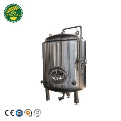 China Stainless steel beer fermentation machine brewhouse used 1000 liter beer fermentation tank for sale