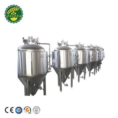 China Large Brewery 2000L Stainless Steel Fermenter , Industrial Yeast Extract Fermentation for sale