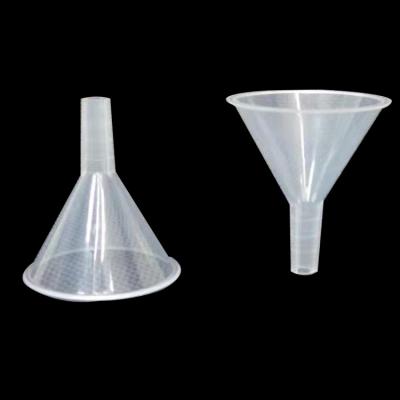 China Plastic Mini Funnel Transparent Lab Funnel JF50 Plastic Funnel Laboratory Tools for sale