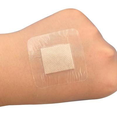 China Waterproof Medical Supplies Bandage Dressing 38*38mm First Aid Adhesive Bandage for sale