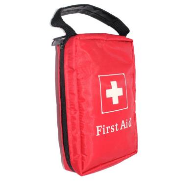 중국 Empty First Aid Kits Bags Bag Has Hand Rolled Care Handbag Red Nylon First Aid Bag 판매용