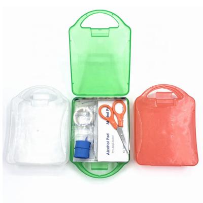 China Plastic Emergency First Aid Kit Mini First Aid Kit for sale