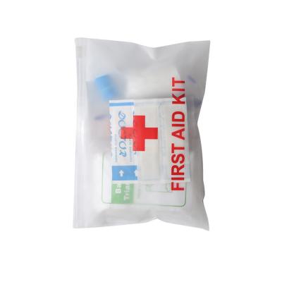 China Customizable Mini Personal Home Kit Waterproof Lightweight Pellucid For Driving Traveling Outdoor First Aid Using for sale