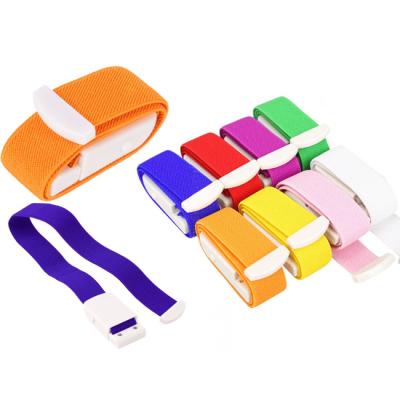 China Hospital or family first aid elastic training or outdoor multi-color special bandage hemodialysis bandage loop tourniquet à venda