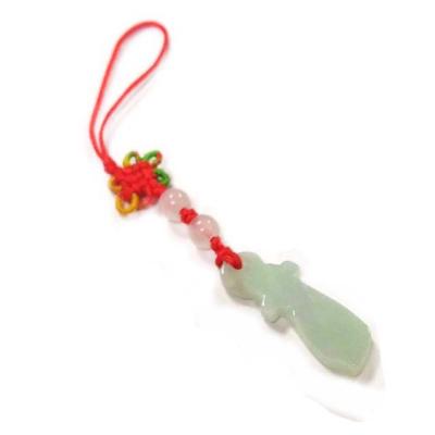 China Natural Hanging China Jade Knife Pendant Ornament Gemstone Chinese Folk Art Handmade Jade Carved Lucky Gifts for sale