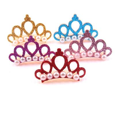 China Viable Crown Chime Dog Cat Pet Hairpin Small Dog Hair Clips For Photography PHB10 for sale