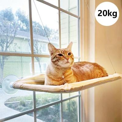 China Cat Hammock Beds Comfortable Sunny Window Seat Breathable Warm Frame Supporting 20kg Cats Hammock Bed Shelf Seat Strong Hammock For Cats for sale