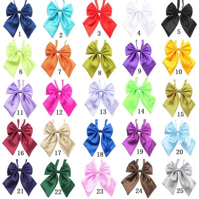 China Viable Dog Cat Collar Adjustable Strap For Cat Collar Dogs Accessories Solid Color Puppy Bow Ties Dog Pet Supplies for sale