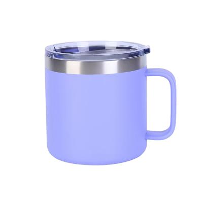 China 14oz Sustainable Insulated Coffee Mug 400ml Thermal Mug Double Wall Tea Mug for sale