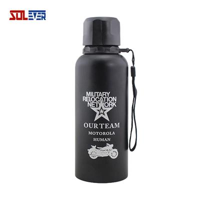 China Business 16oz Stainless Steel Water Bottle 450ml Vacuum Flask Sports Bottle Lid With Rope for sale