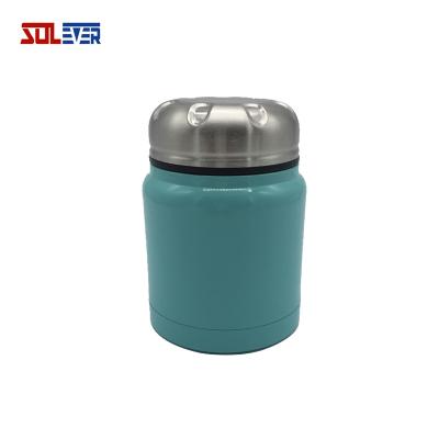 China Stainless Steel Vacuum Food Jar 400ml Thermos Food Container Viable Insulated Warmer Food Container for sale