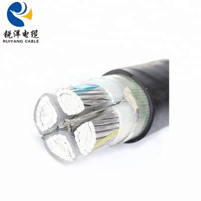 China Industrial Manufacturer Aluminum Steel Wire Armor PVC High Voltage Power Cable for sale