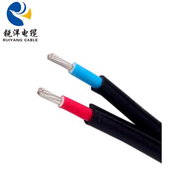 China 2021 Wholesale Solar Cable Equipment Double Core Photovoltaic Cable Solar Cable for sale