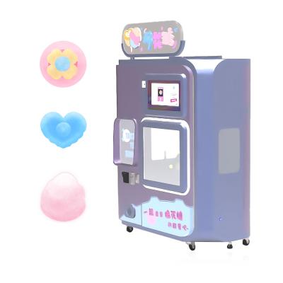 China Shopping Malls Factory Price Electric Automatic Commercial Cotton Candy Maker Candy Floss Making Machine For Sale for sale