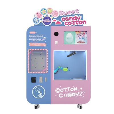 China Shopping malls wholesale price cotton candy vending machine children soft cotton candy machine for sale